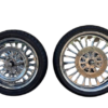 Harley-Davidson Chrome 21" Front & 18" Rear Wheels with Rotors & Hardware