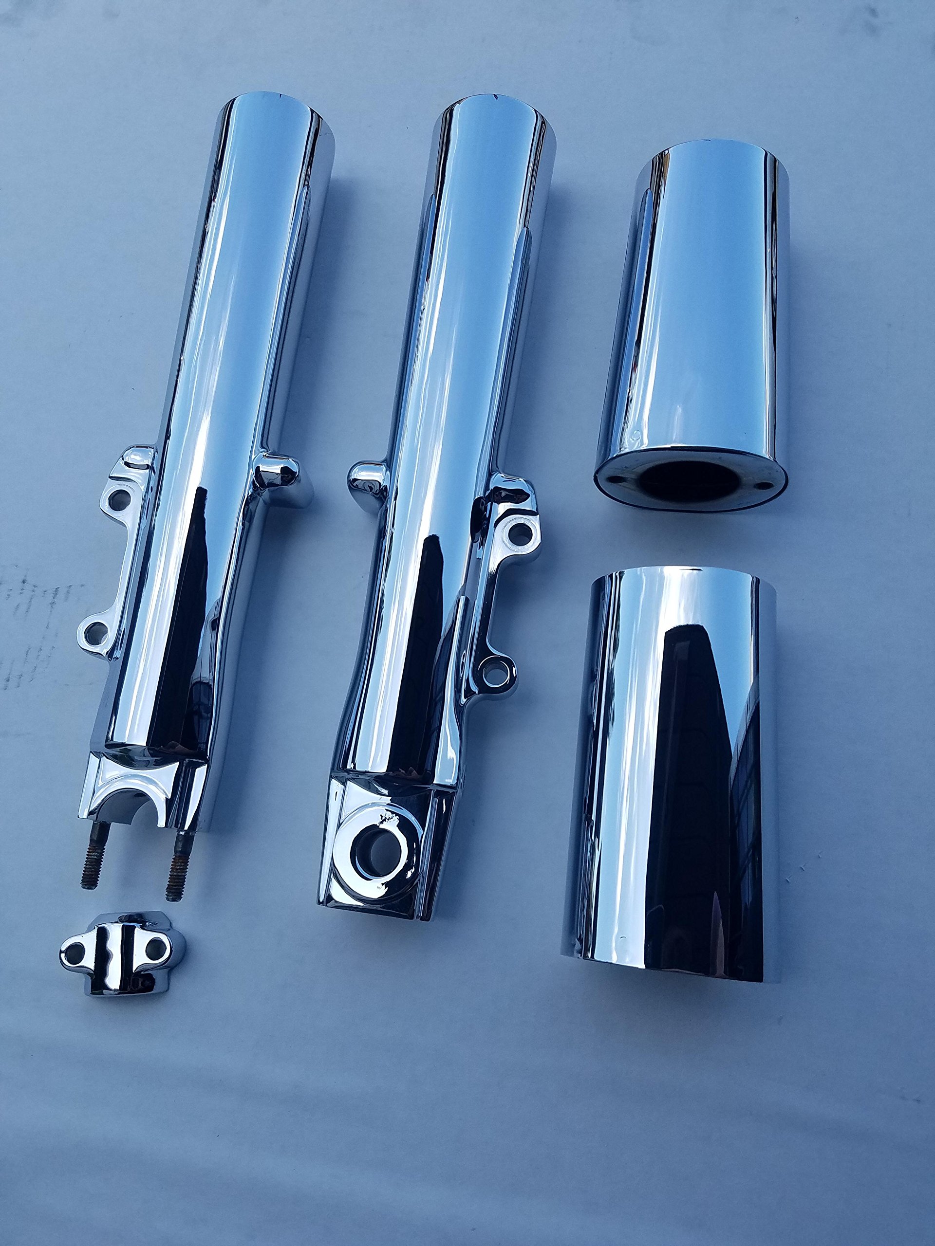 Chrome Upper & Lower Forks – Harley-Davidson Street Glide FLHX - Image 3