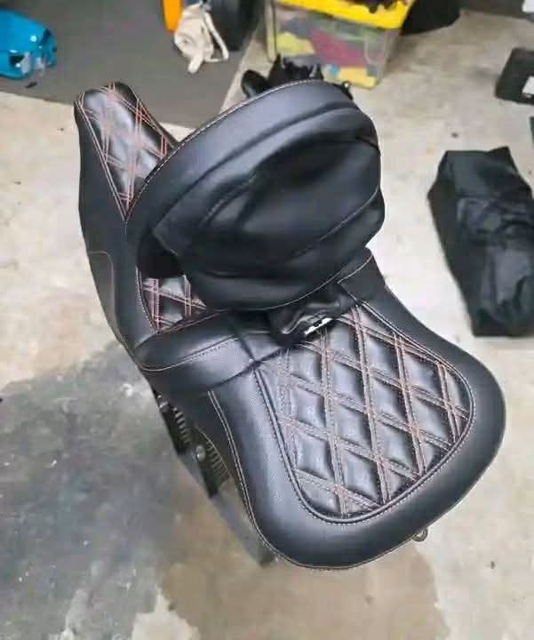 Saddlemen Road Sofa LS Lattice Stitch 2-Up Touring Seat - Image 4