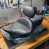 Harley Super Touring Seat w/Driver Backrest