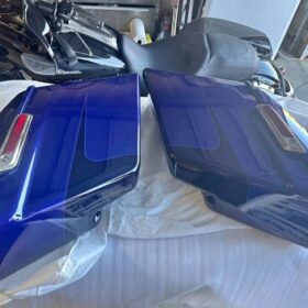 Harley-Davidson Blue Touring Saddlebags