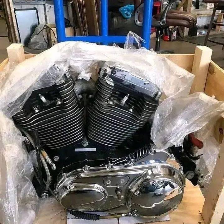 Harley-Davidson 96 Cubic Inch Twin Cam Engine (2010 FLHX) - Image 3