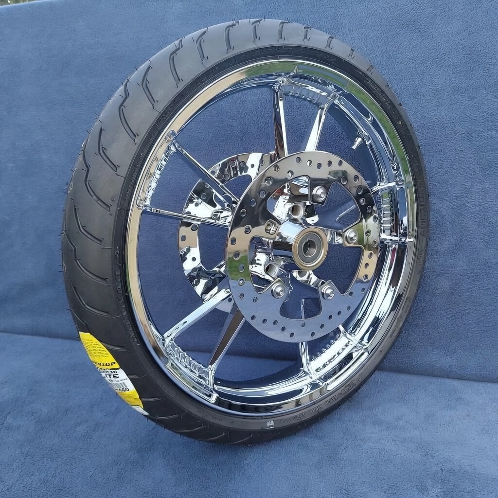 Harley-Davidson Enforcer Front & Rear Wheel Set - Image 3