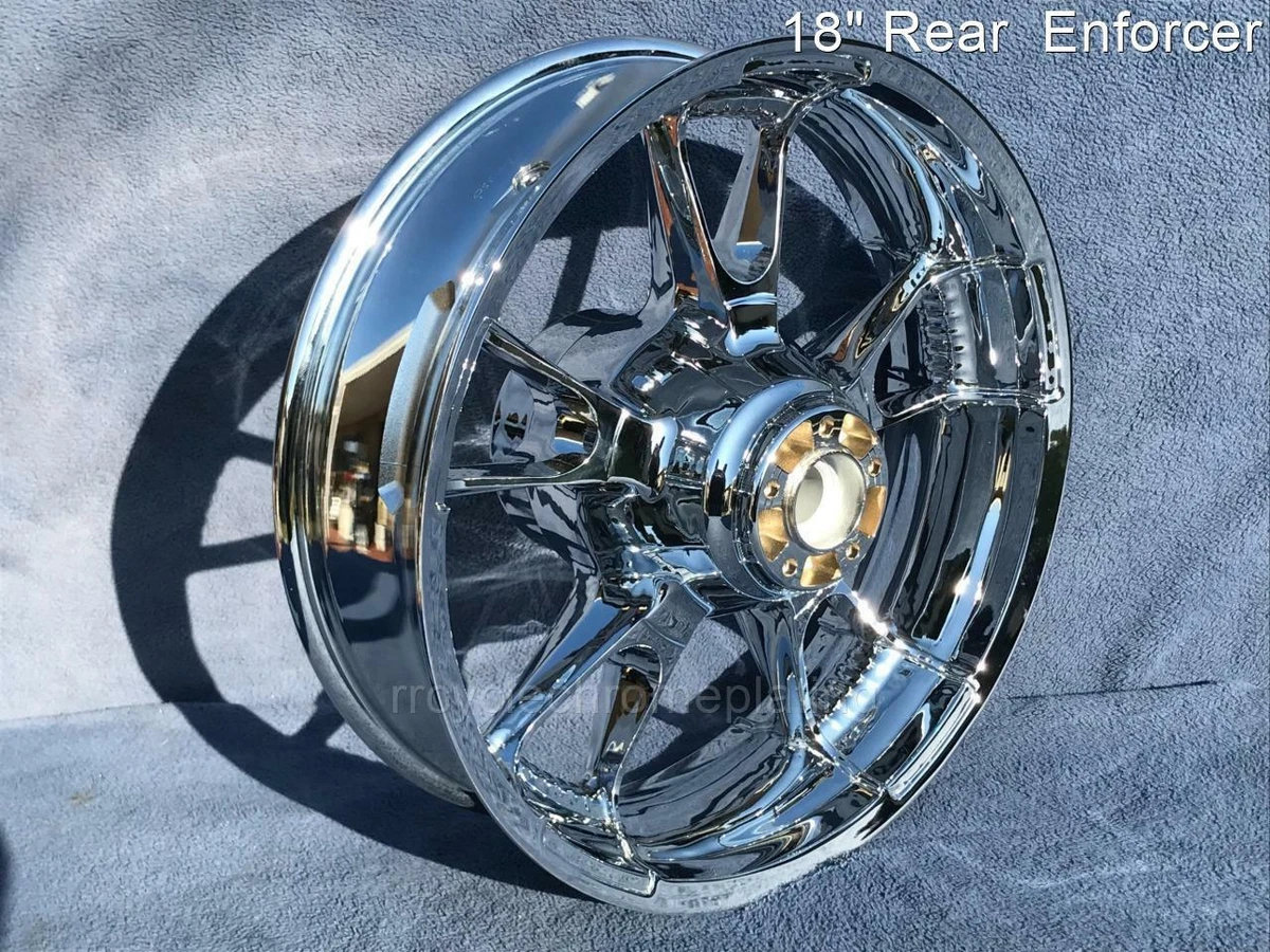 Harley-Davidson Enforcer Front & Rear Wheel Set - Image 6