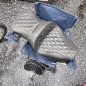 Saddlemen Road Sofa 2-Up Touring Seat with Adjustable Backrest – Harley-Davidson Road King